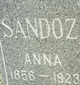  Anna <I>Schwaar</I> Sandoz
