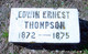  Edwin Ernest Thompson