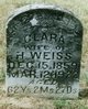  Clara K. <I>Kellerman</I> Weiss