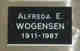  Alfreda Euginia <I>Fergason</I> Wogensen