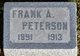  Frank A. Peterson