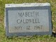  Mabel H Caldwell