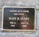 Mary B. Curry