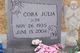  Cora Julia “Judy” <I>Bearden</I> Stover