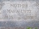  Maria Lietz