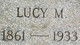  Lucy M. <I>Kramer</I> Paxson