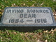  Irving Monroe Dean