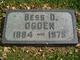  Bess Alice <I>Dean</I> Ogden