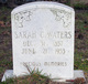  Sarah C. <I>Rhea</I> Waters