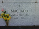  Maria <I>Oliveira</I> Machado