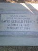  David Gerald French