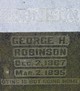  George H Robinson