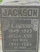  Julia Ann <I>Pace</I> Jackson