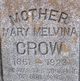  Mary Melvina <I>North</I> Crow