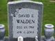  David E Walden