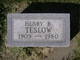  Henry Benjamin Teslow