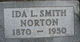  Ida L. <I>Walker</I> Norton