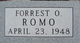  Forrest O. Romo