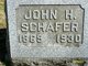  John H Schafer