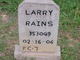 Larry Rains Photo