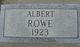  Albert Russell Rowe