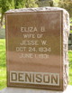  Eliza Bullock <I>Lewis</I> Denison