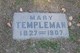  Mary Templeman