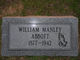  William Manley Abbott