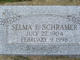  Selma Elizabeth <I>Mattson</I> Schramer