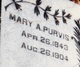  Mary A Purvis
