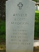 Sgt Arvell Louis Madison