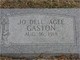  Jo Dell <I>Agee</I> Gaston