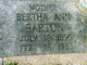  Bertha Ann <I>Neal</I> Barton