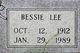  Bessie Lee “Granny” <I>Rogers</I> Smith