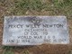  Percy Wiley Newton