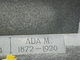  Ada M <I>Arnold</I> Addison