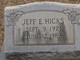  Jeff Eugene Hicks