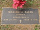  William A Baker