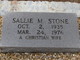  Sallie Mae <I>Hayes</I> Stone