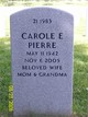  Carole Elaine <I>Fonda</I> Pierre