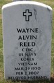  Wayne Alvin Reed