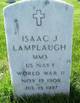 SMN Isaac Joseph “Ike” Lamplaugh