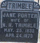  Jane Porter <I>Larimer</I> Trimble