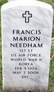Lieut Francis Marion “Jr” Needham