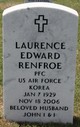  Laurence Edward “Larry” Renfroe
