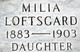  Milia A. Loftsgard