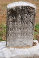  Mary Brown