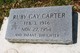  Ruby Gay Carter
