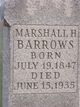  Marshall Henry Barrows