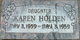  Karen Holden
